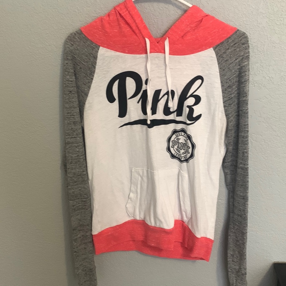 A cute and comfy pink sweatshirt